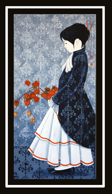 "Mieke in Damask"